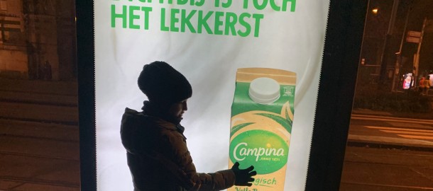 Fossiele reclames geweerd